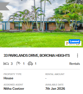 33 PARKLANDS DRIVE, BORONIA HEIGHTS QLD 4124