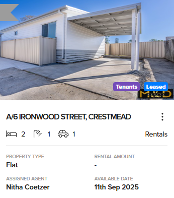 A6 IRONWOOD STREET, CRESTMEAD QLD 4132