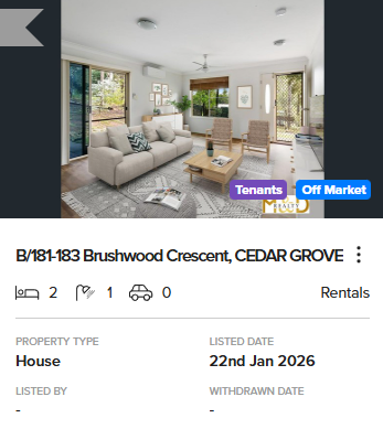 B181-183 Brushwood Crescent, CEDAR GROVE QLD 4285